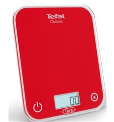BALANZA COCINA TEFAL BC50U3V0 OPTISS 5KG ROJA - BC50U3V0