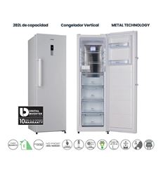 CONGELADOR INFINITON CV265L85WEM NF 185X59,5 E - CV-265L85WEM