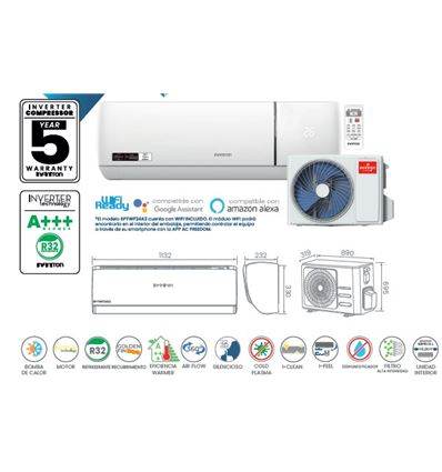 AA SPLIT INFINITON SPTWF24A2 7.2KW WIFI A+++ - SPTWF24A2