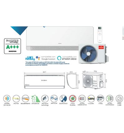 AA SPLIT INFINITON SPTBM12A3 4.2KW WIFI A+++ - SPTBM12A3