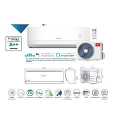 AA SPLIT INFINITON SPTTC09A2 2.6 KW WIFI OPCIONAL - SPTTC09A2
