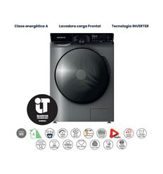 LAVADORA INFINITON WM-G124ADX 12KG 1400RPM A - WMG124ADX