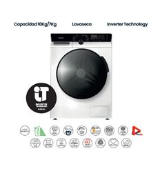 LAVADORA SECADORA INFINITON WSD-K0A7D5BL 10/7KG AD - WSD-K0A7D5BL