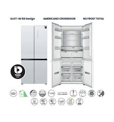 SIDE BY SIDE INFINITON AMCB-580CD90WEC 190X83CM E - AMCB-580CD90WEC