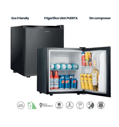 FRIGO MINI INFINITON CL-39LW 52X43CM NEGRO E - CL-39LW