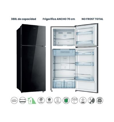 FRIGO INFINITON FG-420TD76NEG 173X70CM NF E - FG-420TD76NEG