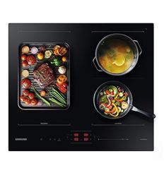 INDUCCION SAMSUNG NZ64B5066KKU1 4 ZONAS DUAL FLEX