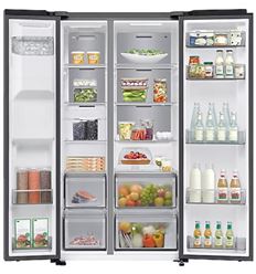 SIDE BY SIDE SAMSUNG RS70F64KETEF NF 178x91 E INOX