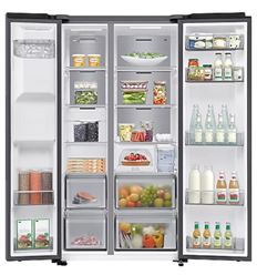 SIDE BY SIDE SAMSUNG RS70F65KETEF NF 178x91 E INOX