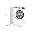 LAVADORA BOSCH WUU28T63ES 8KG 1400RPM A - WUU28T63ES-1