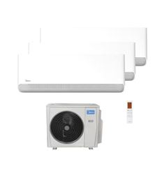 A.A. MULTI SPLIT MIDEA 3X1 BREEZELESS 09+09+12 6.3