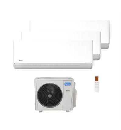 A.A. MULTI SPLIT MIDEA 3X1 BREEZELESS 09+09+12 6.3 - 13950402
