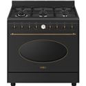 COCINA SMEG CO96GMA9 90X60CM 6F. COLONIAL ANTRACIT - CO90GMAN2