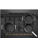 COCINA SMEG CO96GMA9 90X60CM 6F. COLONIAL ANTRACIT - CO90GMAN2-3