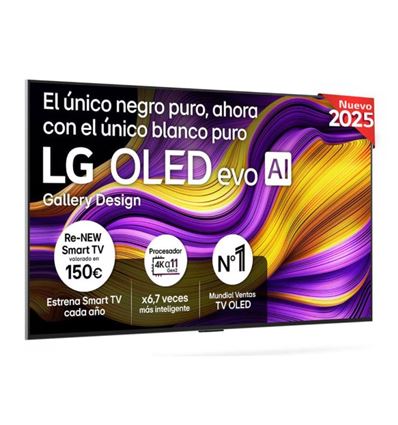 OLED LG 65 OLED65G55LW EVO 4K SMART TV HDR10 PRO E - OLED65G55LW