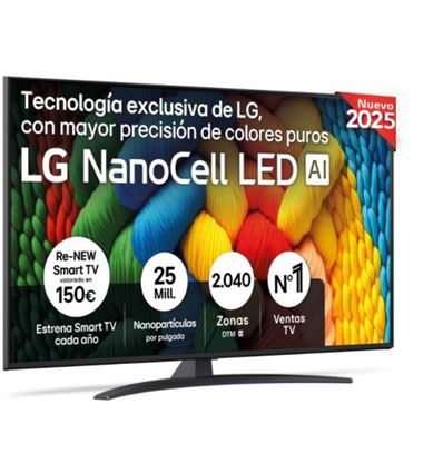 LED LG 86 86NANO81A6A 4K SMART TV HDR10 PRO F - 86NANO81A6A
