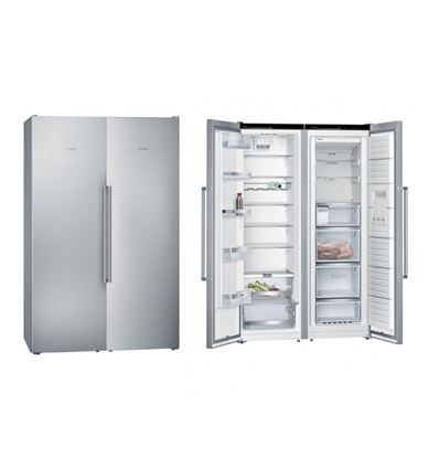 SIDE BY SIDE SIEMENS KA95NAIDP NF 186X120 INOX D - KA95NAIDP