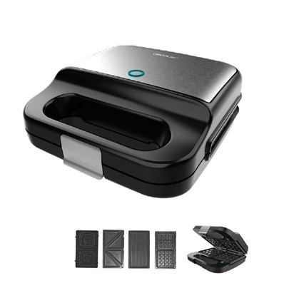 SANDWICHERA CECOTEC 04309 ROCKN TOAST 4EN1 - 4309