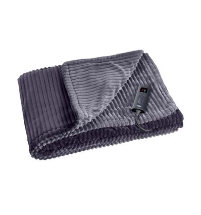 MANTA ELECTRICA SOLAC CT8706 KAUNAS 120X160CM GRIS - CT870