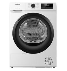Secadora Hisense DHQE800BW2 8 kg bomba de calor D