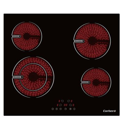 VITRO CORBERO CCVG4645 60CM 4ZONAS 6400W - CCVG4645