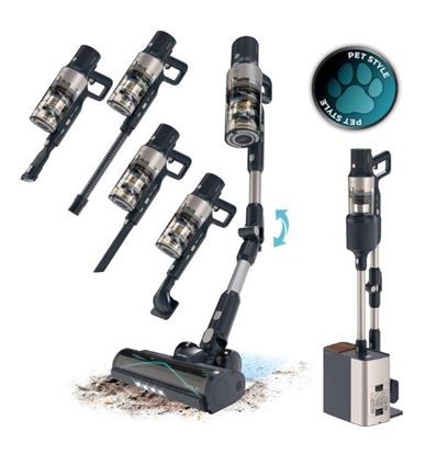ASPIRADOR ESCOBA CECOTEC 102267 + BASE AUTOVACIADO - 102267