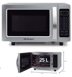 MICROONDAS ORBEGOZO MI2580PR SIN PLATO 25L 1000W - MI2580PR