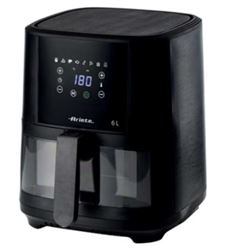 FREIDORA ARIETE 4626 6L 1300W SIN ACEITE NEGRA