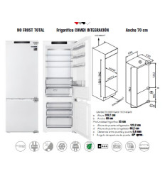 COMBI INTEGR. INFINITON FGC-BB690 194X70CM NF E