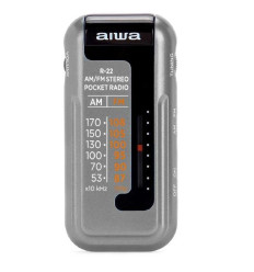 MINI RADIO BOLSILLO AIWA R22SL GRIS