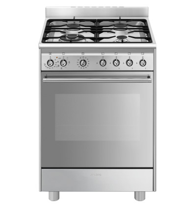 COCINA A GAS SMEG SX61GM 60X60CM 4...