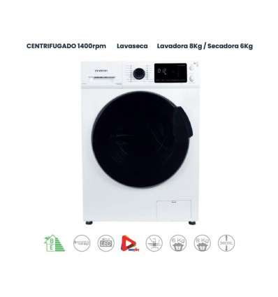 LAVADORA SECADORA INFINITON WSDU68G...