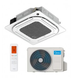 Aire acondicionado cassette Midea MCD-140(48)N8R-2 clase energética A++/A+
