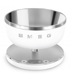 Báscula de cocina Smeg KSC01WHMWW en color blanco