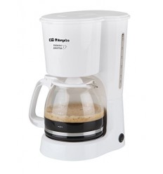 Cafetera de goteo Orbegozo GC4023B blanca para 15 tazas