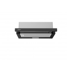 Campana extractora Corbero VINSON636B de 60 cm en negro con clase energética A+++