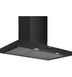 Campana extractora Siemens LC95BCC60 de 90 cm en color negro con 594 m³/h y clase B