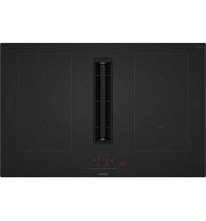Inducción Siemens ED81AHQ26E 80 cm 4 zonas con extractor integrado