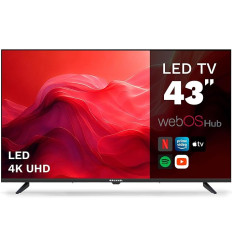 Smart TV LED Grunkel 436UHDWBOS 43 pulgadas UHD 4K