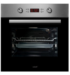 Horno pirolítico Cata PR 6011 XGBK multifunción en inox clase energética A