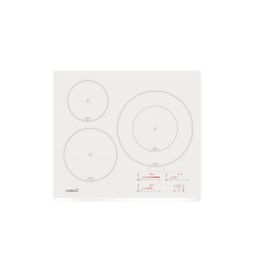 Placa de inducción Cata INSB 6030 WH de 60 cm con 3 zonas en color blanco