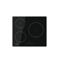 Placa de inducción Cata IB 6403E2 BK de 60 cm con 3 zonas de cocción
