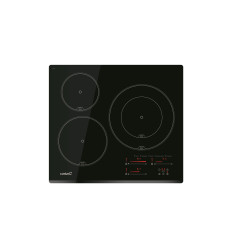 Placa de inducción Cata INSB 6028 BK de 60 cm con 3 zonas en color negro
