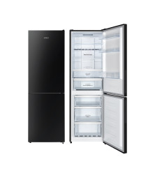 Frigorífico combi Edesa EFC-1822 NF GBK de 186 cm en color negro clase E