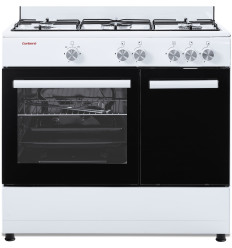 Cocina Corbero CC510GB90W de 90 cm con 5 fuegos y portabombonas