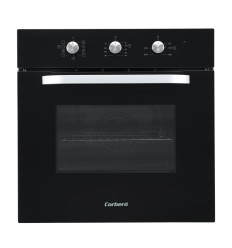 Horno multifunción Corbero CCHM706N con hidrólisis acabado negro