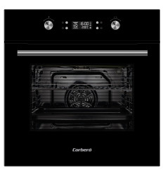 Horno pirolítico multifunción Corbero CCHMP1023N en color negro