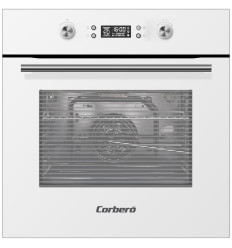 Horno pirolítico multifunción Corbero CCHMP1033W en color blanco