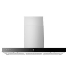 Campana extractora Corbero NANGA975XB de 90 cm en acero inoxidable y negro clase A