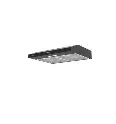 Campana convencional Corbero IVORI626B 60 cm 194,5 m³/h clase A+++ en negro